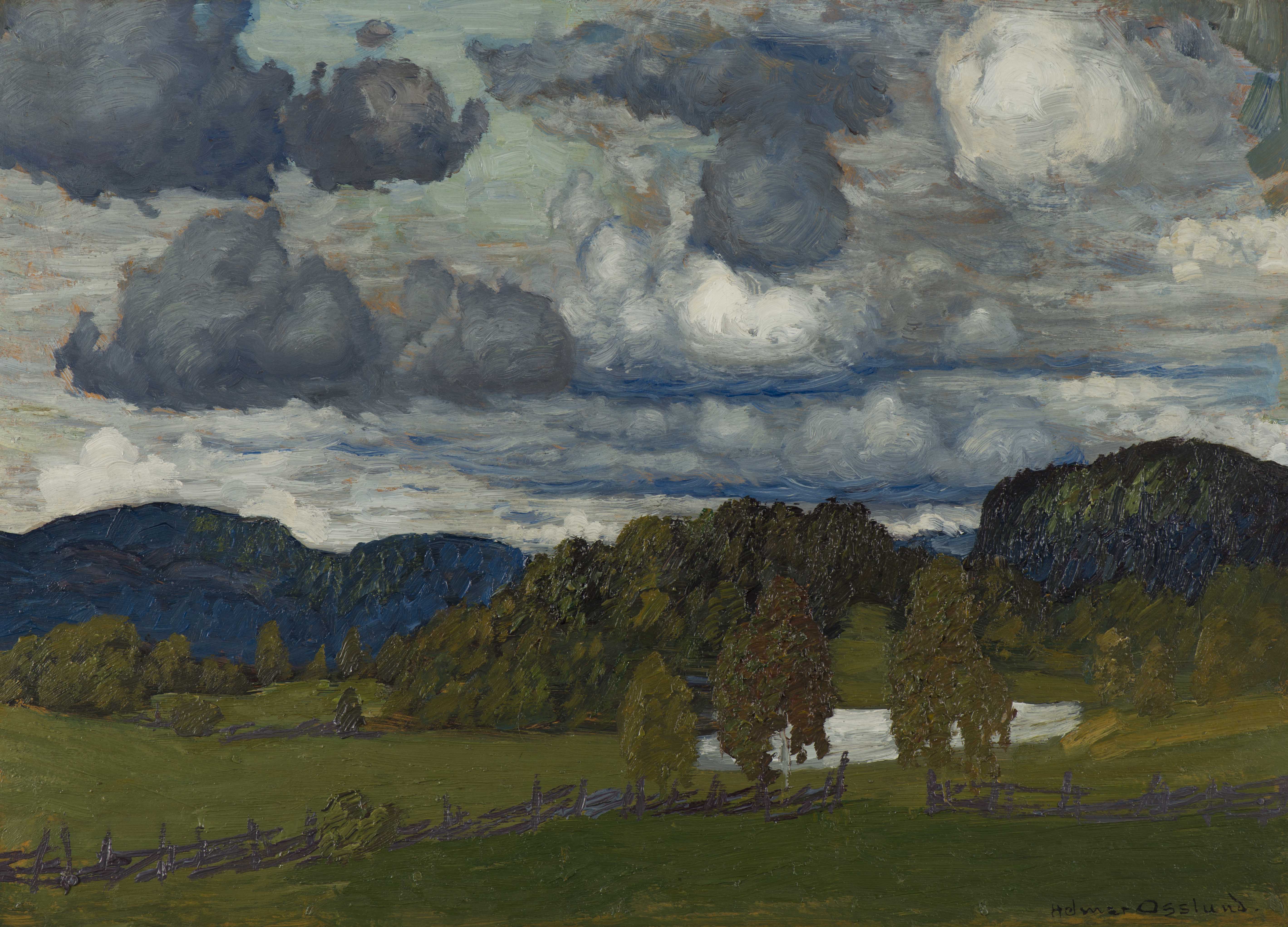 SOMMARDAG (ÅNGERMANLAND)