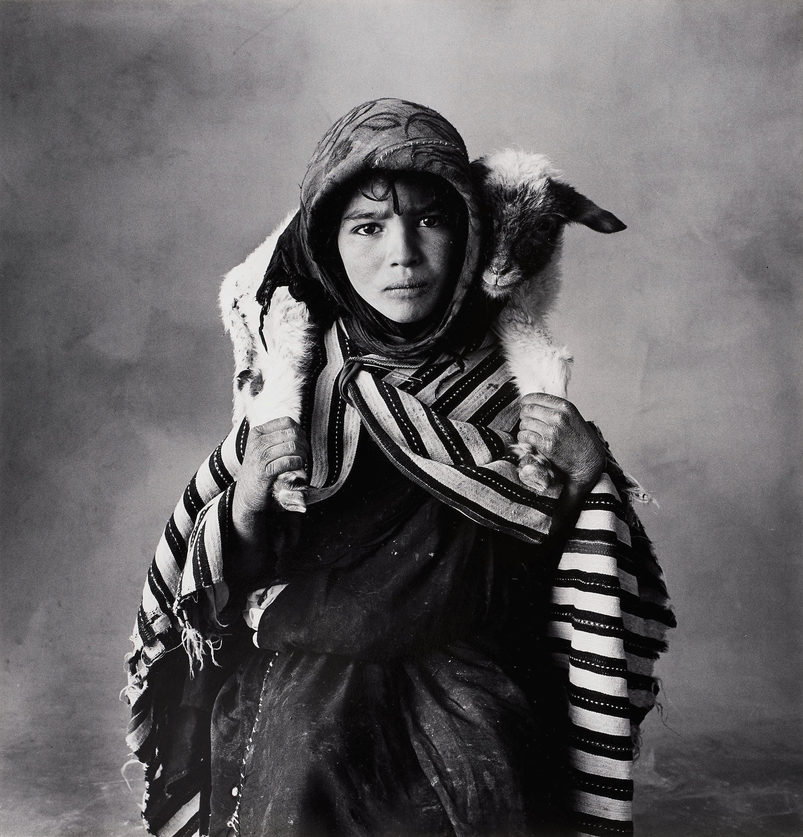 Young Berber Sheperdess, Morocco 1971