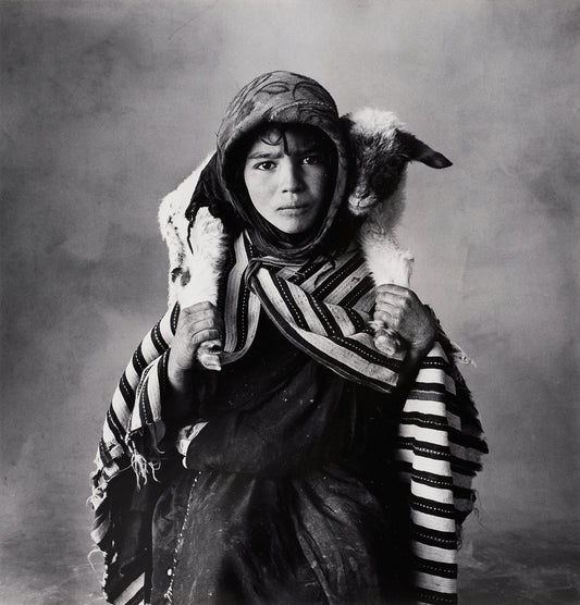 Young Berber Sheperdess, Morocco 1971