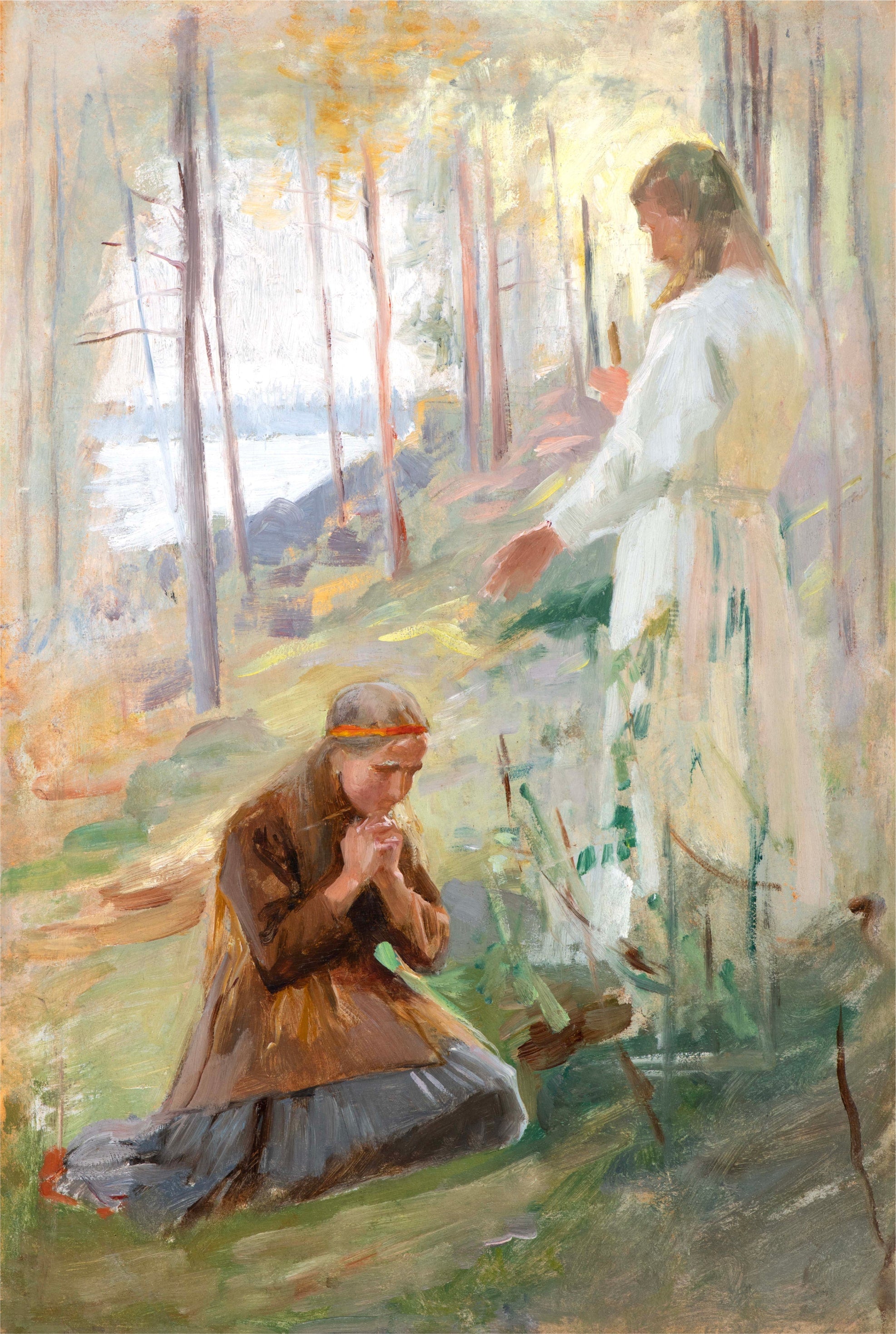 Kristus och Magdalena (första förstudien)