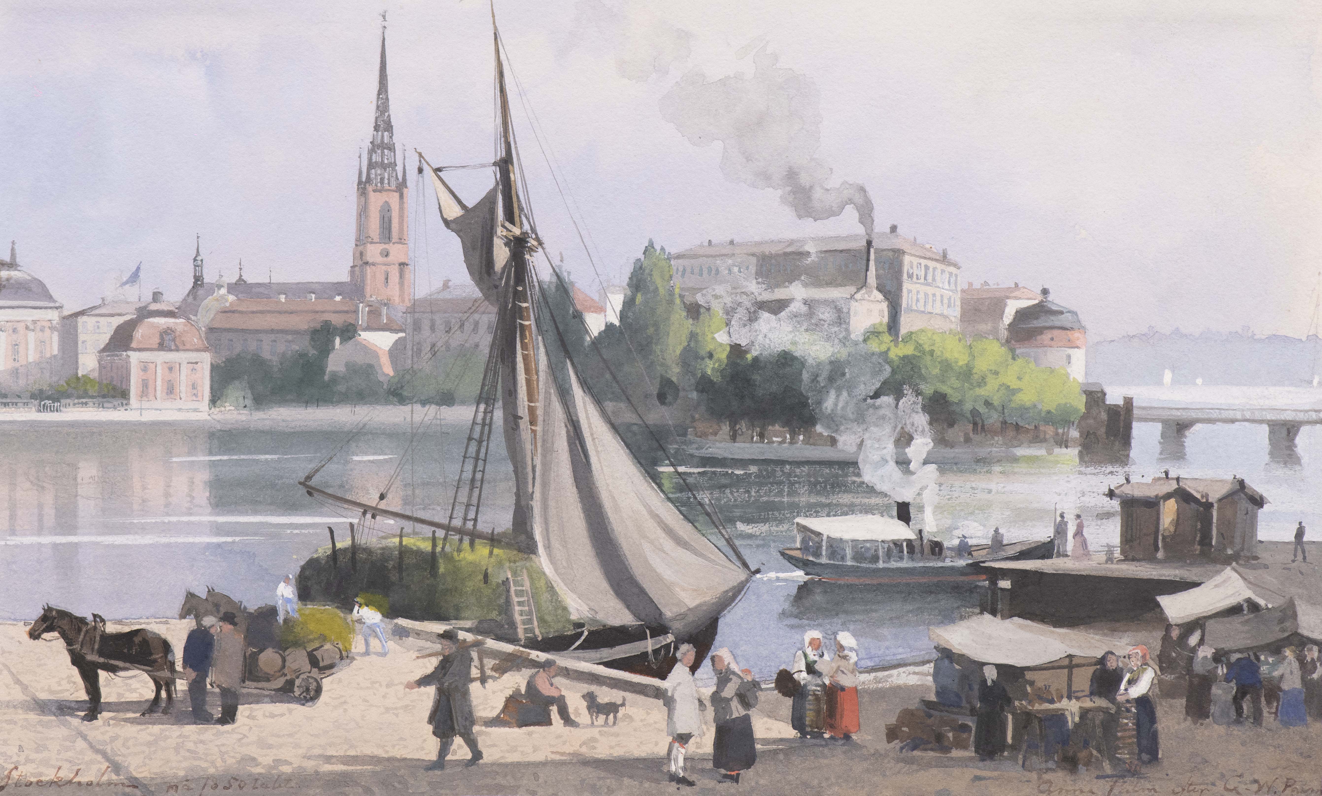 Stockholm på 1850-talet